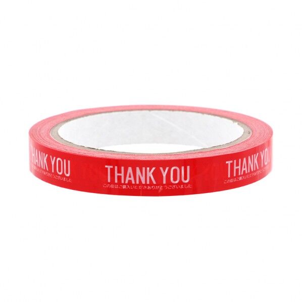 柄入OPPテープ 50μ×15mm×50m巻 サンキュー