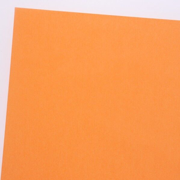 PCカラー薄葉紙 半才 50枚 A03 キャロット