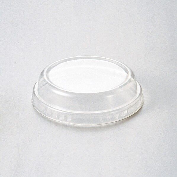 天満紙器 製菓資材 カールカップ用PET蓋 F-CR03 外寸:直径75×高21mm 004299531 100枚
