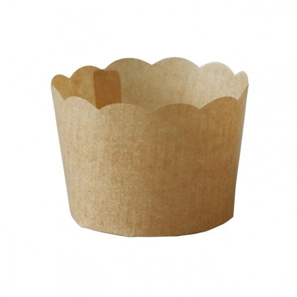 製菓資材 ペルガミンミニカップ PM360 茶無地