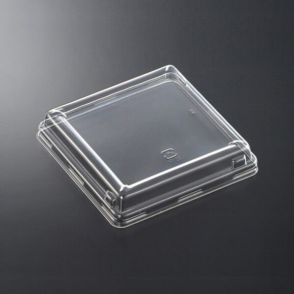 中央化学 惣菜容器 CFAキャセロ 高蓋 4K100 外寸:102×102×20mm 004463911 50個