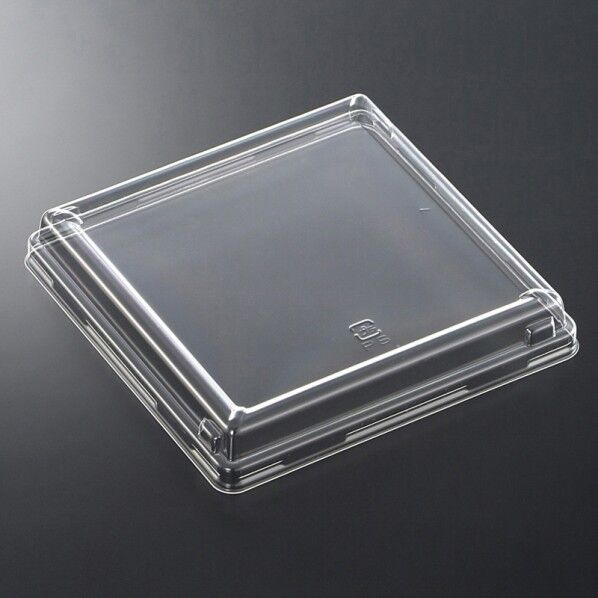中央化学 惣菜容器 CFAキャセロ 高蓋 4K125 外寸:127×127×20mm 004463917 50個