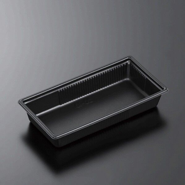 中央化学 惣菜容器 SDキャセロ 本体 20-10 BK 黒 外寸:200×103×35mm 004463919 50枚