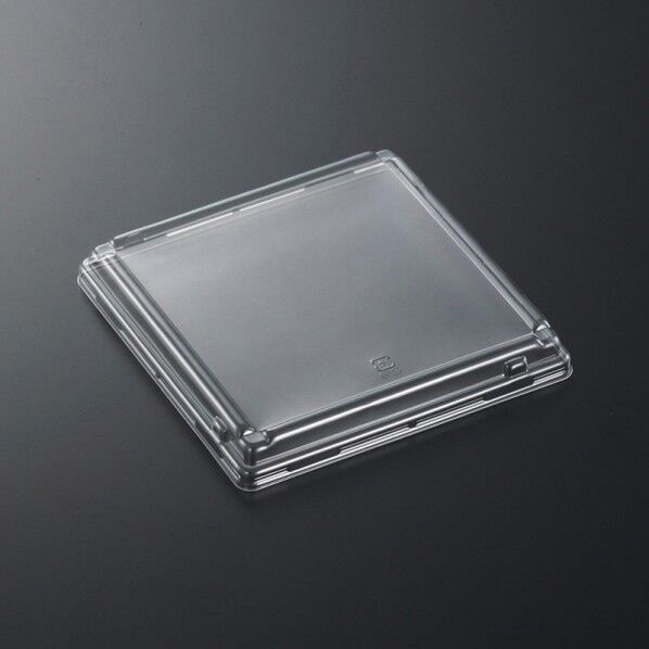 中央化学 惣菜容器 CFAキャセロ 高蓋 15-15 外寸:150×150×高20mm 004463930 50個