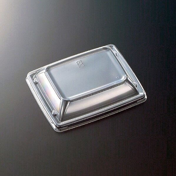 中央化学 食品容器 CT沙楽 防曇蓋-1 K15-12 外寸:153×123×35mm 004467066 50枚
