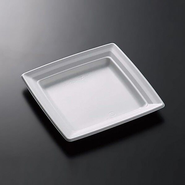 中央化学 食品容器 CT沙楽 本体 K20-20 W 外寸:200×200×22mm 004467076 50枚