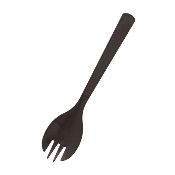 プラスチックスプーン コーヒーバイオ先割れスプーン 16cm 単袋 Y-303