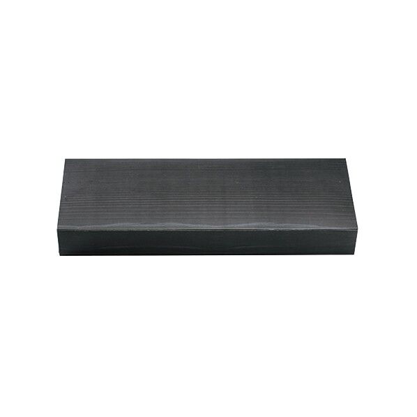 エフピコチューパ 仕出し弁当容器 紙ボックス 一体型 110-40 黒木目 外寸:120×331×40mm 004468552 50枚