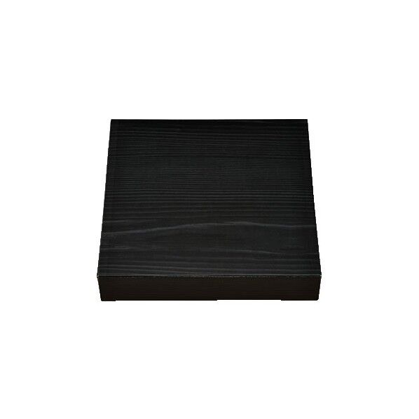仕出し弁当容器 紙ボックス 一体型 70-70 黒木目