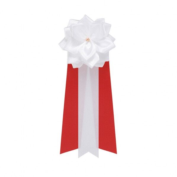 徽章リボン 小3枚タレ 1個入
