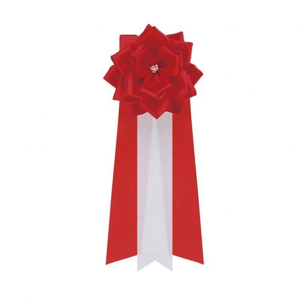徽章リボン 小3枚タレ 1個入