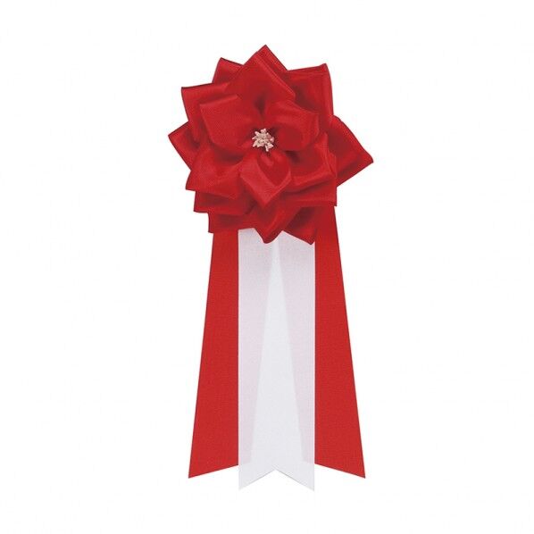 徽章リボン 中3枚タレ 1個入