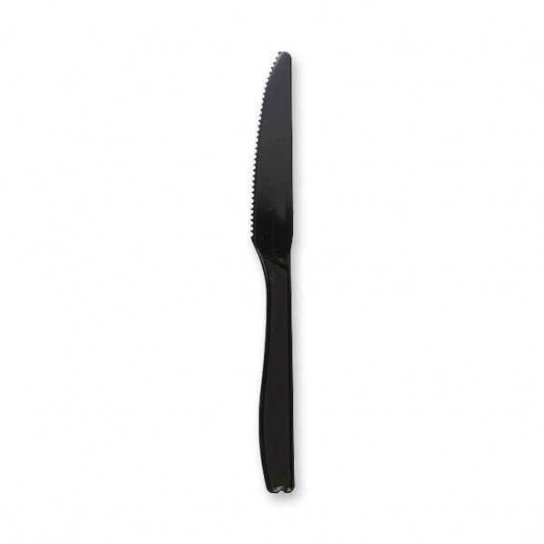 プラスチックナイフ 16cm 単袋 黒