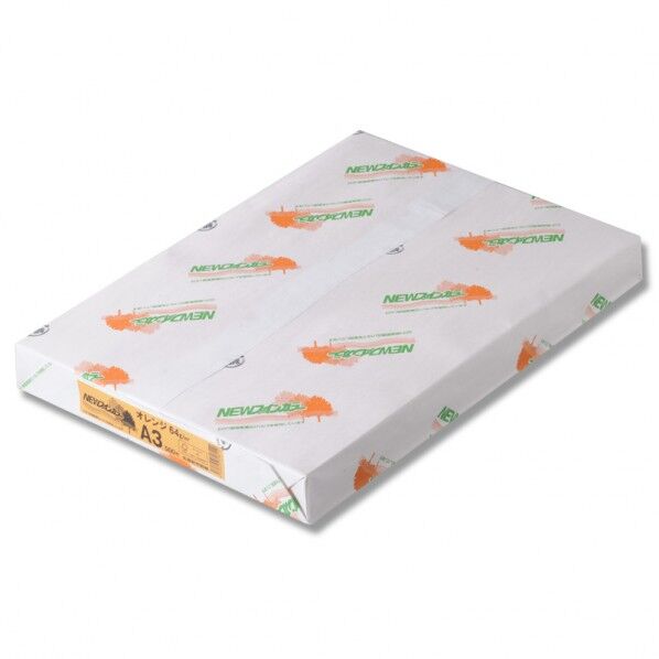 コピー用紙 NEWファインカラー A3 オレンジ