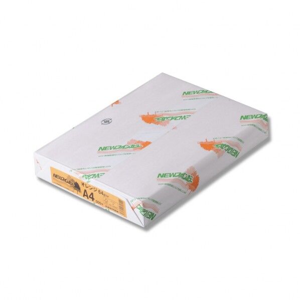 コピー用紙 NEWファインカラー A4 オレンジ