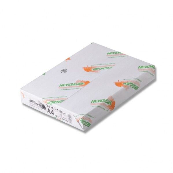 コピー用紙 NEWファインカラー A4 ライトピンク