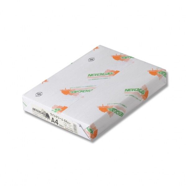 コピー用紙 NEWファインカラー A4 ライトクリーム