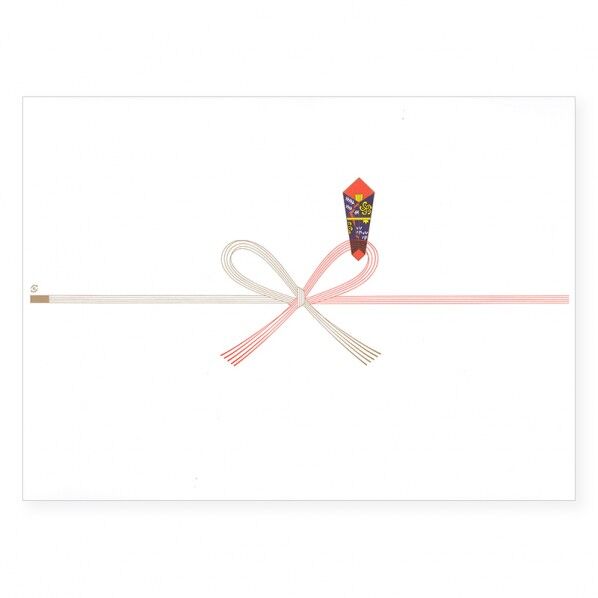 のし紙 祝 真締花結び 反物判