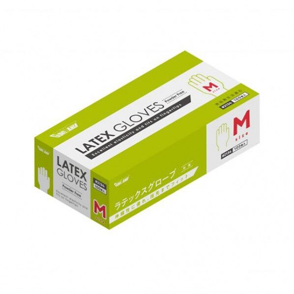 ラテックスグローブ 粉無 M 2134 ナチュラル