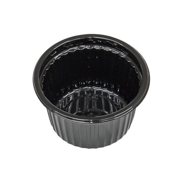 北原産業 ポーション容器 オンスカップ 1オンス 黒 直径52×高28mm 004468888 100個