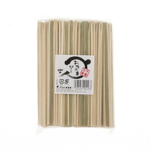 まるき おでん串 13.5cm 2.7mm角×135mm 004636843 250本