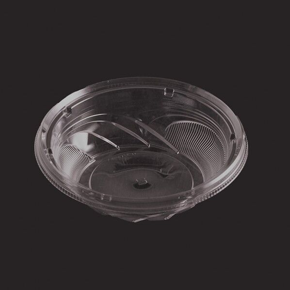 リスパック 冷やし麺容器 バイオジャストM 本体 178-52B クリア 外寸:180φ×52mm 004450718 100枚