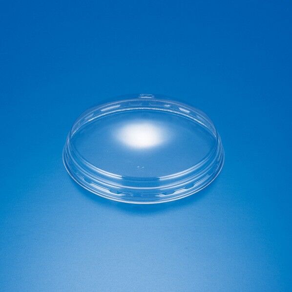 リスパック カップ惣菜容器 EX 蓋 バイオRC80-OC浅 透明 外寸:80φ×高20mm 004451036 100個