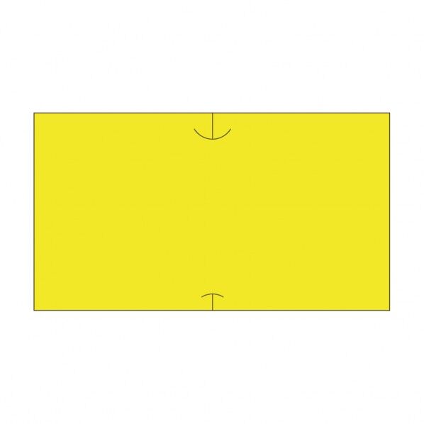 ハンドラベル SP・UNO1C共通 共通ー2 黄ベタ 強粘