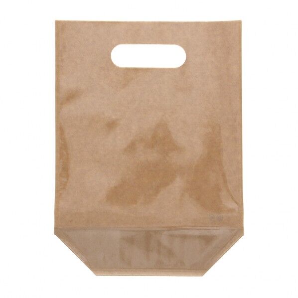 手抜きガゼット袋 紙プラス スタンドパック 40-2