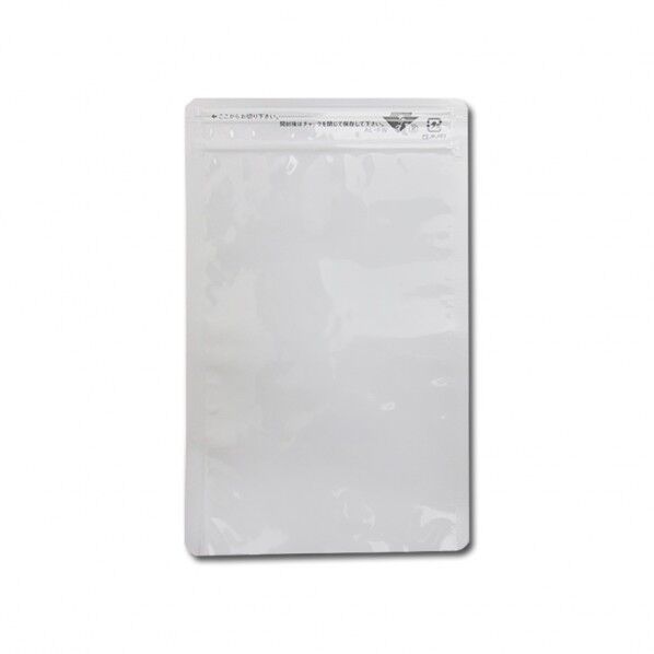 チャック付ポリ袋 ラミジップ 平袋 ホワイトパウチ ホワイトパウチ ALタイプ AL-FW