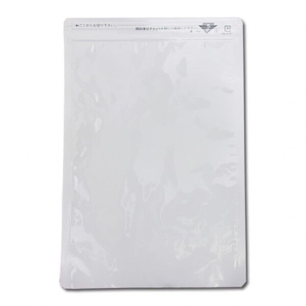 チャック付ポリ袋 ラミジップ 平袋 ホワイトパウチ ホワイトパウチ ALタイプ AL-HW