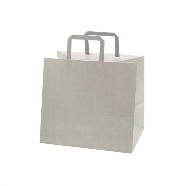 手提げ紙袋 フラットチャームバッグ 平手 300-1 エコアッシュ