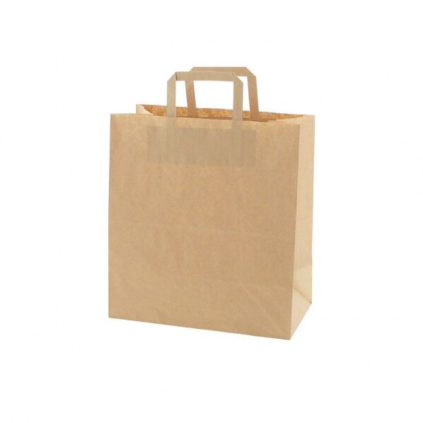 手提げ紙袋 トゥーゴーバッグ 28-15 未晒無地