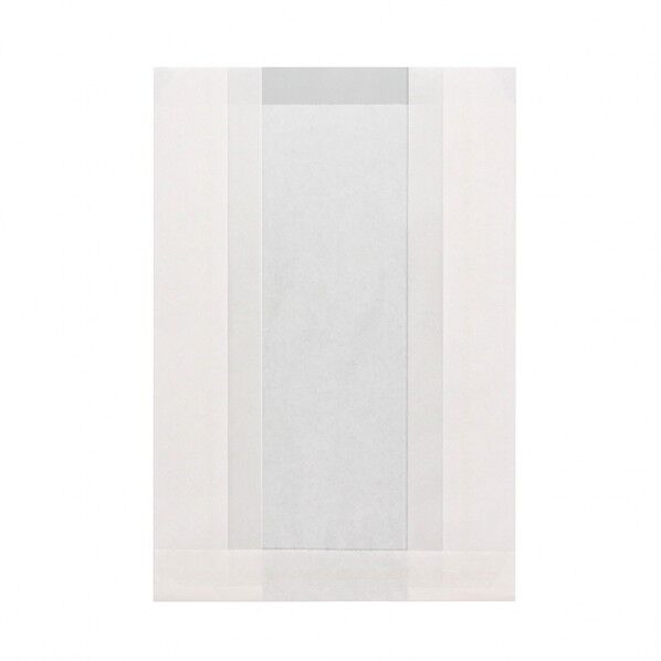 NF窓付耐油ガゼットパック 大 白無地