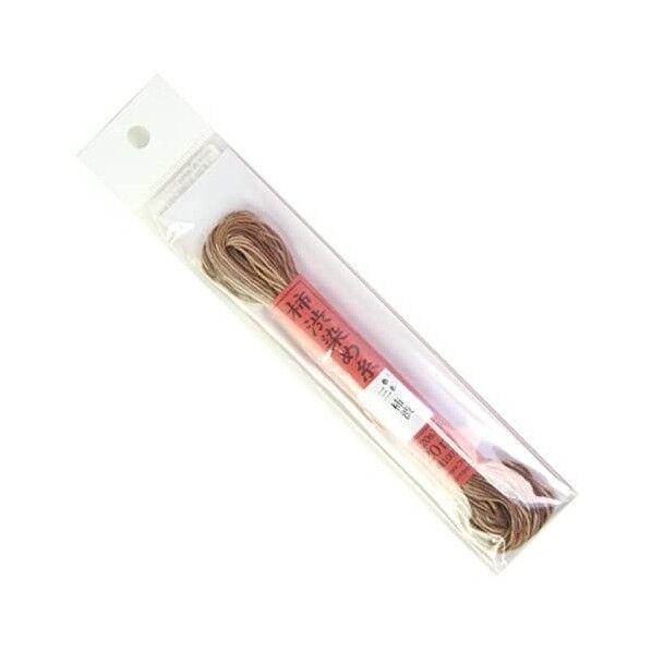 FUJIX 柿渋染め刺し子糸 柿渋