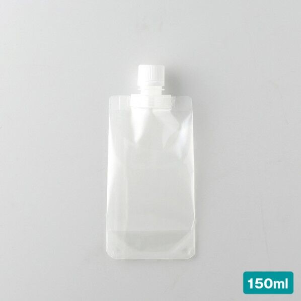 キャップ付きスタンド袋 ユニスパウト L16-150C20