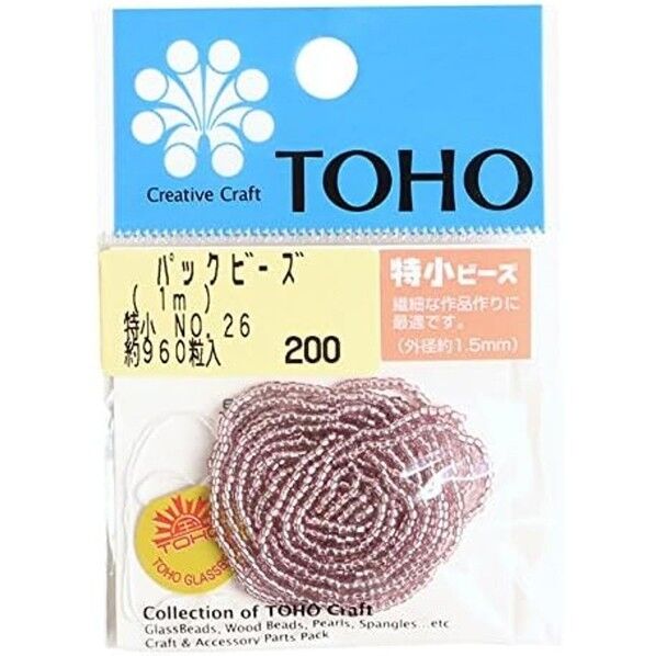 TOHO 特小ビーズ 糸通しビーズ No.26
