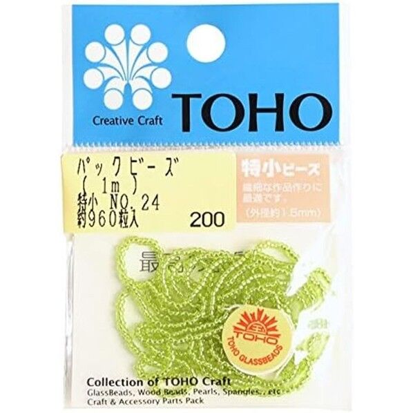 TOHO 特小ビーズ 糸通しビーズ No.24
