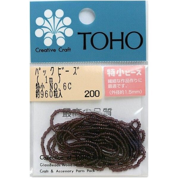 TOHO 特小ビーズ 糸通しビーズ No.6C