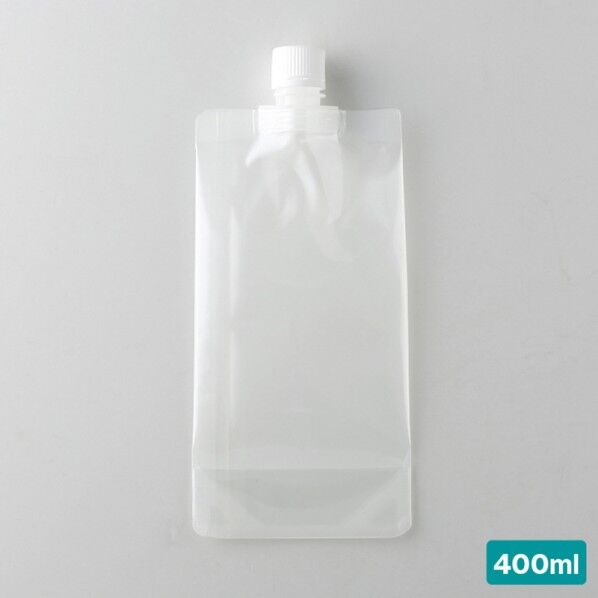 キャップ付きスタンド袋 ユニスパウト L16-400C20