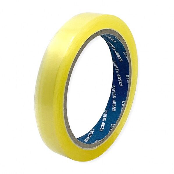 清和産業 軽包装用OPP粘着テープ 15mm×35m 10巻パック KSSOP-153510 15mm幅×35m巻/外径:約96mm 001630926 10巻