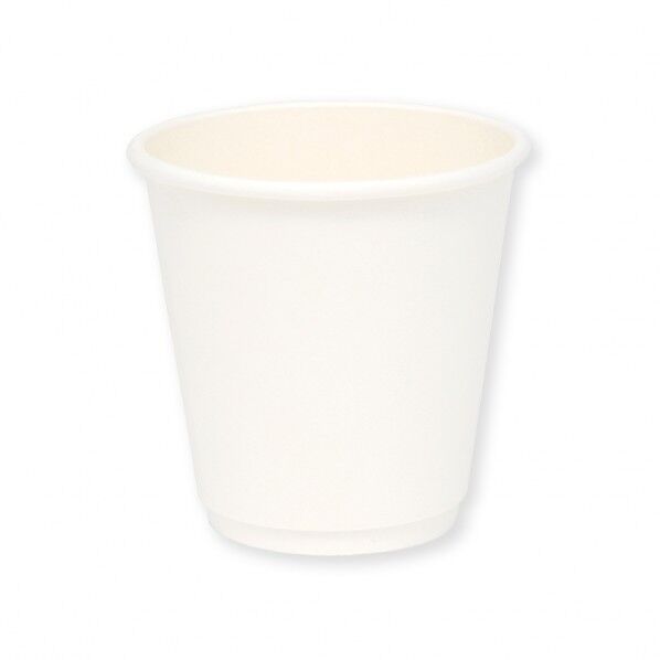 紙コップ 断熱二重白無地カップ 10オンス 90mm口径