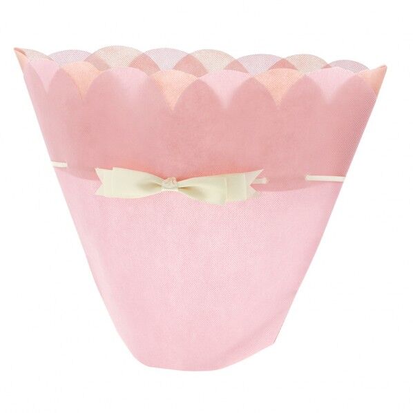 不織布ポットバッグ 5号 ピンク