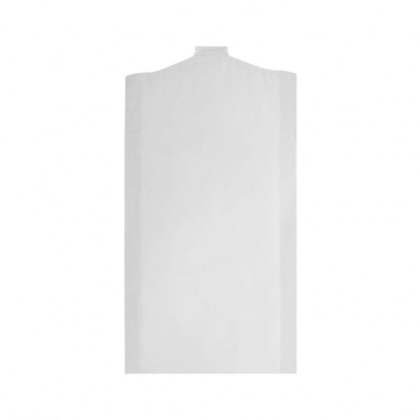 シモジマ ハンガー用品 PPハンガーカバー 5610 ジャケット・コート用マチ付き 100枚入 厚0.02×幅500/600×高1000mm 009800197 100枚