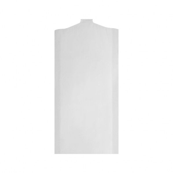 シモジマ ハンガー用品 PPハンガーカバー 5611 ジャケット・コート用マチ付き 100枚入 厚0.02×幅500/600×高1100mm 009800198 100枚
