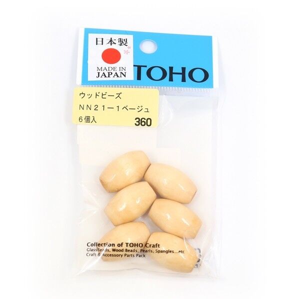 TOHO ウッドビーズ