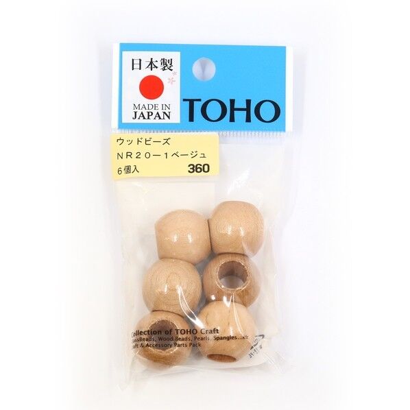 TOHO ウッドビーズ