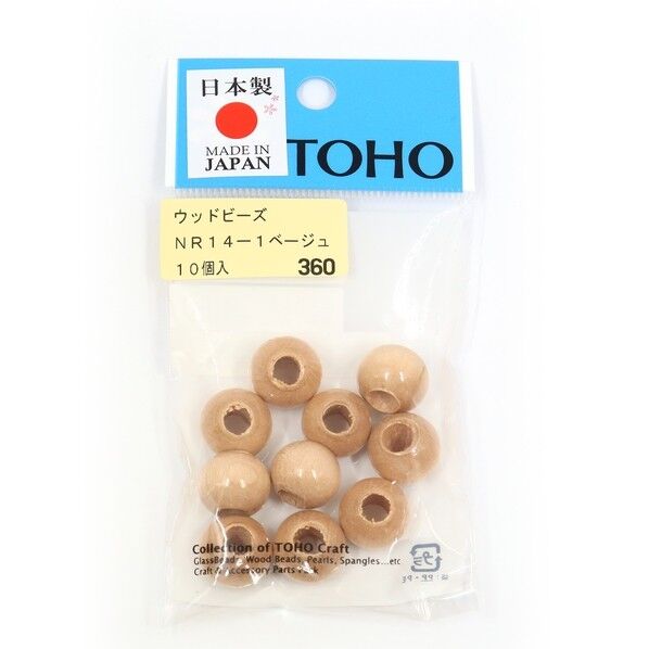 TOHO ウッドビーズ