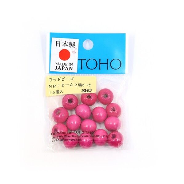 TOHO ウッドビーズ