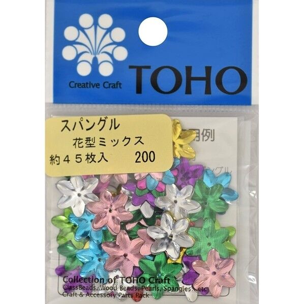 TOHO スパングル 花型